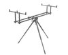 Tripod Delphin TPX3 Silver (pro 3 pruty)